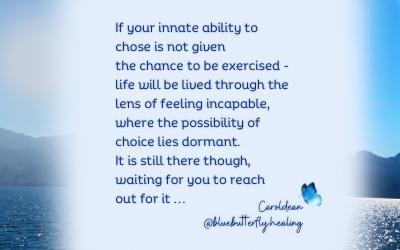Claim Back Your Right to Chose